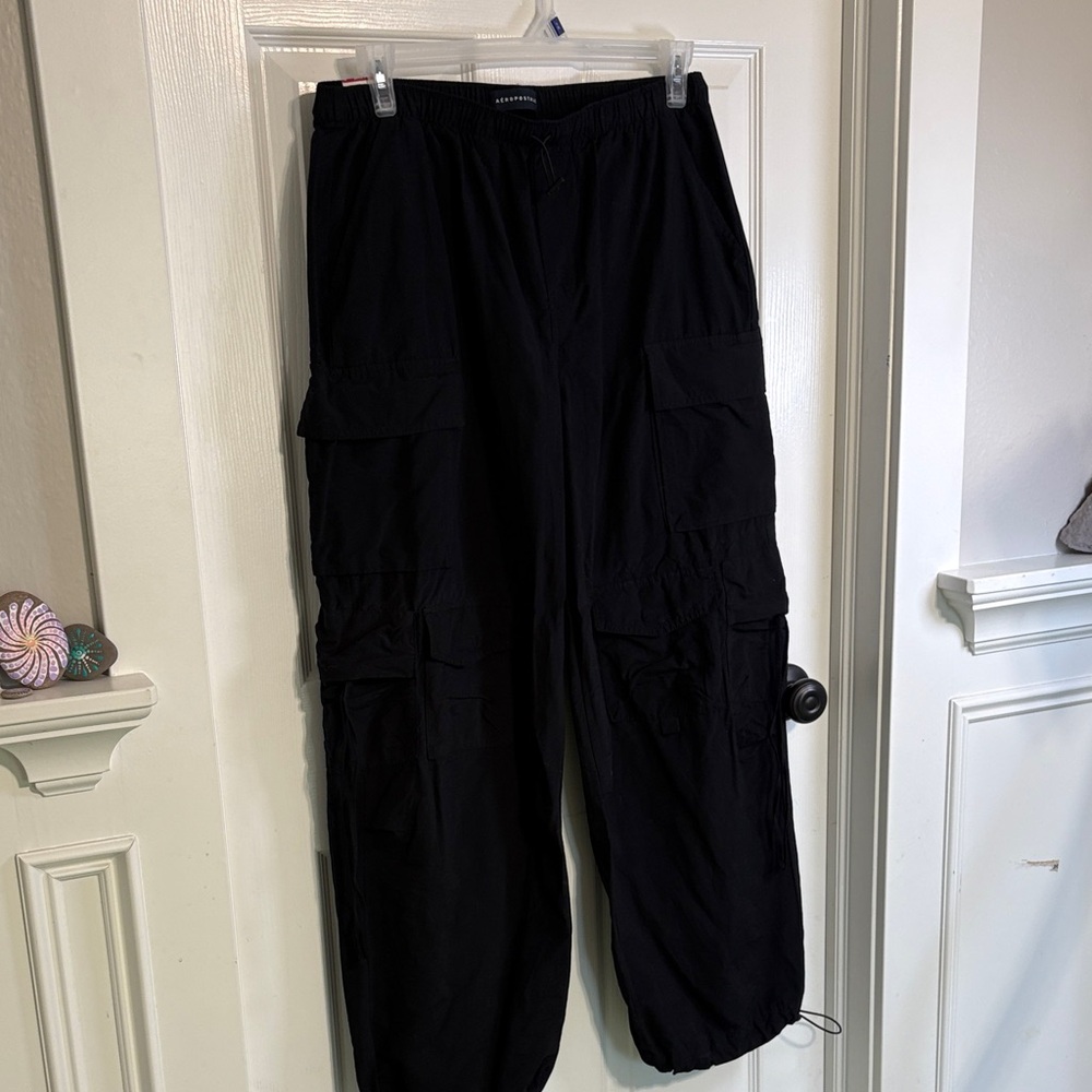 NWT Aeropostale Black Cargo Pants
